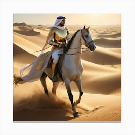 Sultan Of The Desert Canvas Print