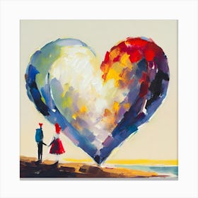 Heart Of Love 3 Canvas Print