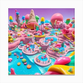 Candy Land Canvas Print