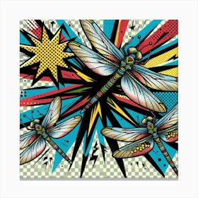 Dragonflies 5 Canvas Print