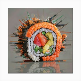 Sushi Roll Canvas Print