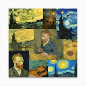 Van Gogh Starry Night Canvas Print