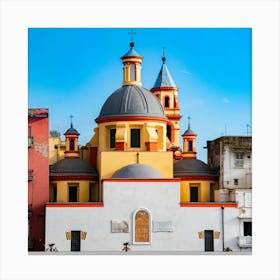 Pozzuoli Church Canvas Print