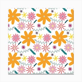 Floral Pattern 4 Canvas Print