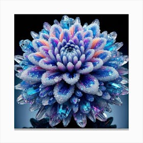 Crystal Flower 2 Canvas Print