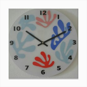 Wall Clock Canvas Print