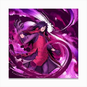 Uchiha Madara By Anvmadara Dexdyqz Fullview Canvas Print