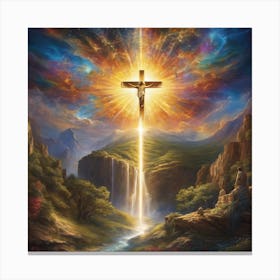 Cross Of Jesus 1 Canvas Print