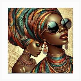 African Women 5 Canvas Print