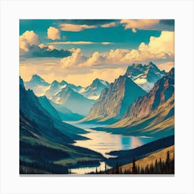 Alpine Serenity 20 1 Canvas Print