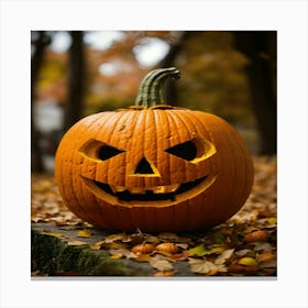 Halloween Pumpkin Canvas Print