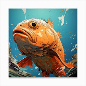 Fish In The Sea 2 Canvas Print