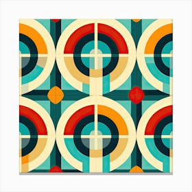 Abstract Geometric Pattern 1 Canvas Print