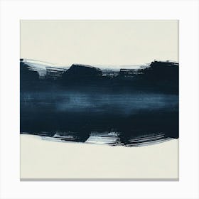 'Blue Stroke' Canvas Print