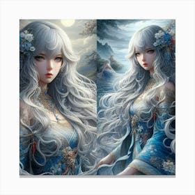 Chinese Girl 1 Canvas Print