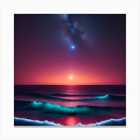 Moon and Sun Dance Canvas Print