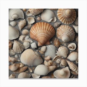 Sea Shells 1 Canvas Print