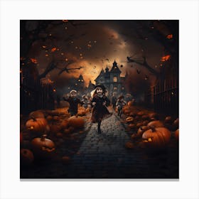Halloween Collection By Csaba Fikker 23 Canvas Print