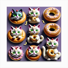 Catsnuts Canvas Print