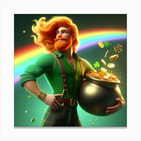 Leprechaun Canvas Print