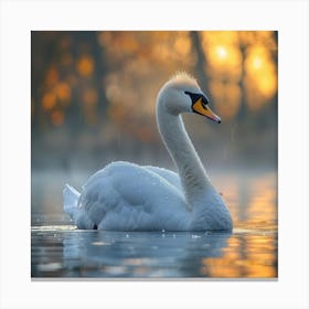 Swan Beak 5 Canvas Print