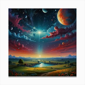 Starry Sky 2 Canvas Print