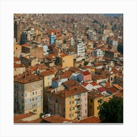 worldwide cities - life - imagine - around the world Canvas Print