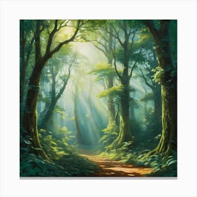 Forest Path 11 Canvas Print