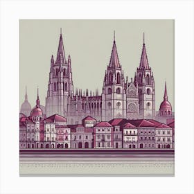 Slovene Cathedral Canvas Print