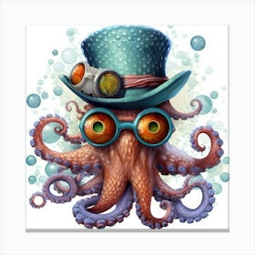 Octopus 11 Canvas Print