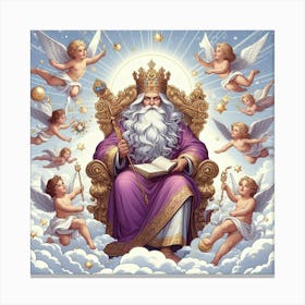 King Of Angels 1 Canvas Print