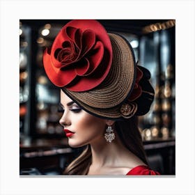 Hats fashion 1 Canvas Print