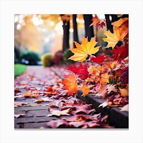 Autumn Leaves 2 Canvas Print