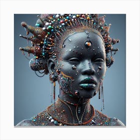 African Woman Canvas Print