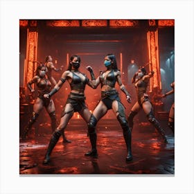 Kombat Canvas Print