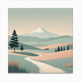 Mt Fuji Canvas Print