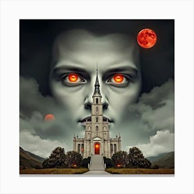 Church Of The Devil Canvas Print