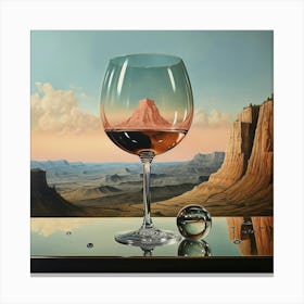 Glass Of Wine Canvas Print