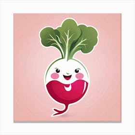 Beet logo 5 Canvas Print