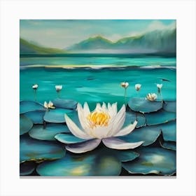 Water Lily Canvas Print