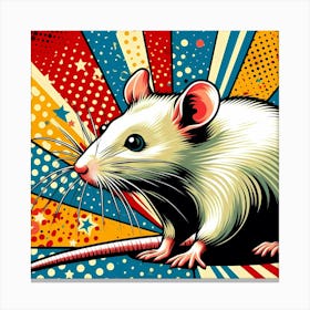 Pop Rat 2 Canvas Print