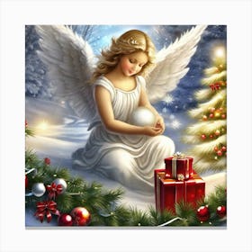 Angel Christmas 6 Canvas Print