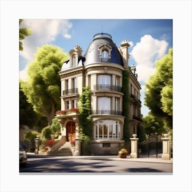 Victorian House Canvas Print