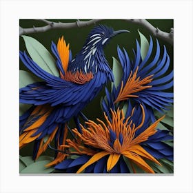 Paradise Bird Canvas Print