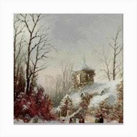 Winter 4 8 Canvas Print