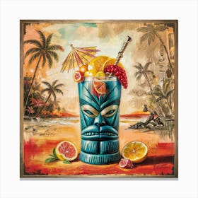 Tiki Drink 5 Canvas Print