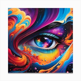 Eye Of The Universe 2 Canvas Print