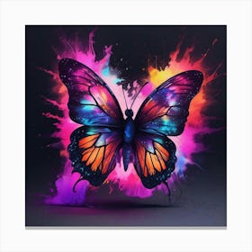 Butterfly Painting 224 Canvas Print