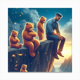 Teddy Bears 1 Canvas Print