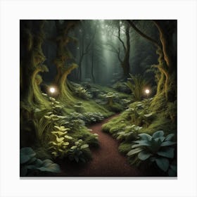 Forest Path Canvas Print